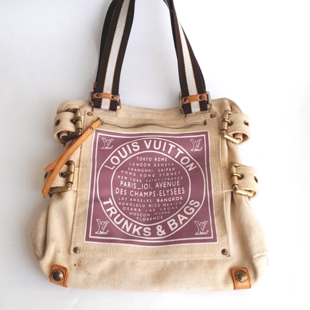 Louis Vuitton Globe Shopper Cruise Cabas Trunks and Bags Limited Tote Bag